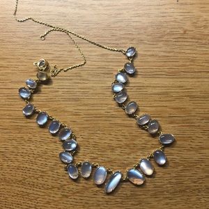Clear stone necklace